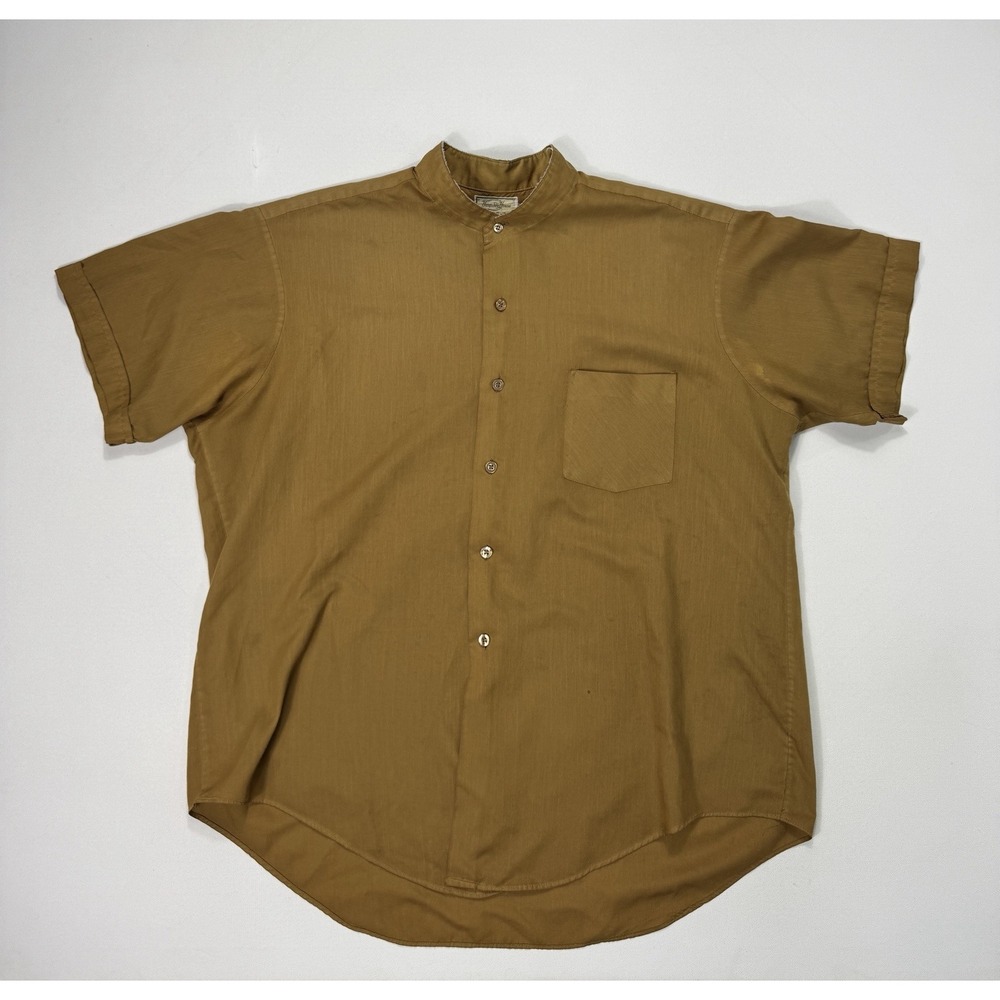 VTG Hampshire House by Van Heusen Mens 50” Chest Button Down Shirt Classic